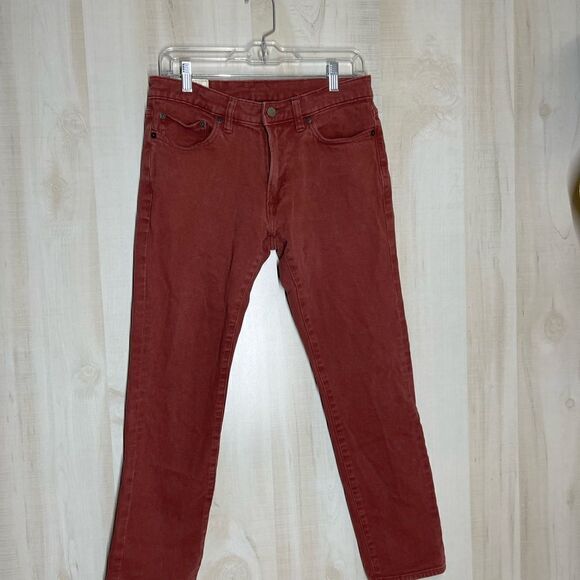 Abercrombie and Fitch red rust color skinny jeans,‎ size 29 - Picture 3 of 16